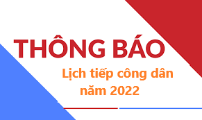 Thông báo Lịch tiếp công dân năm 2022 của Sở Khoa học và Công nghệ tỉnh Tây Ninh